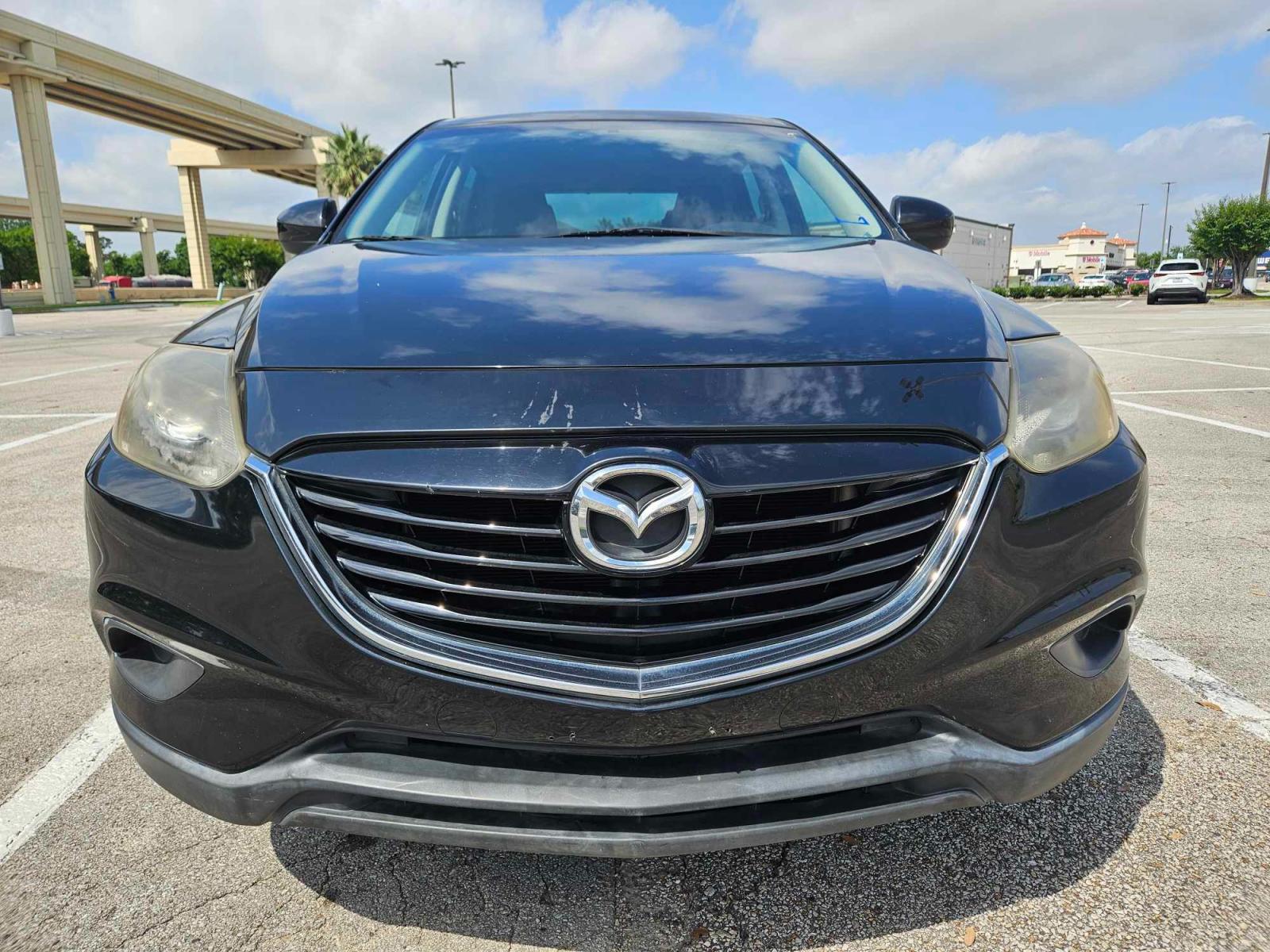 2014 Black Mazda CX-9 Sport AWD (JM3TB3BV6E0) with an 3.7L V6 DOHC 24V engine, 6-Speed Automatic transmission, located at 5005 Telephone Rd., Houston, TX, 77087, (713) 641-0980, 29.690666, -95.298683 - Photo #1